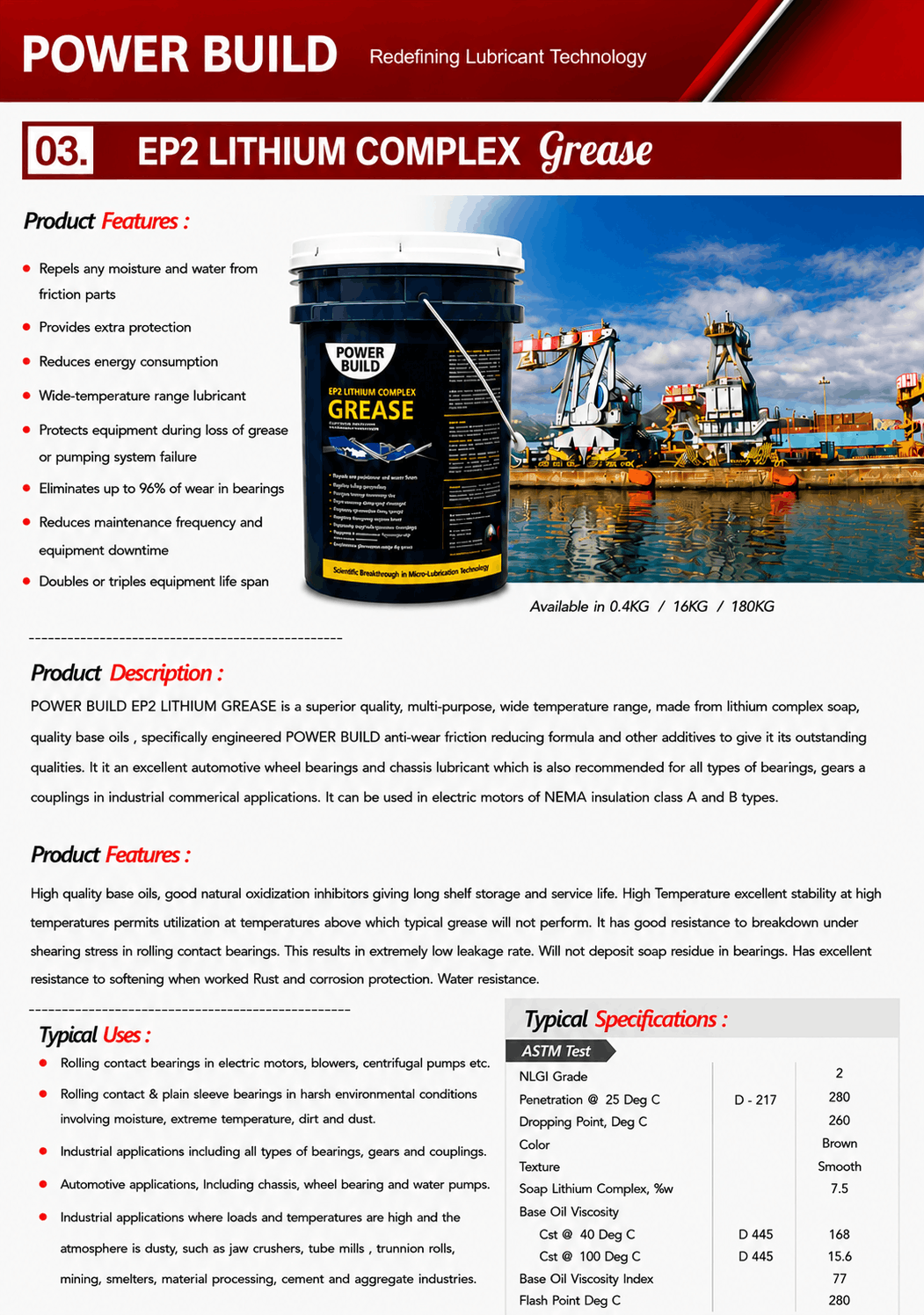 EP2 Lithium Grease